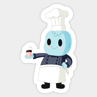 CUTE PASTRY CHEF Sticker